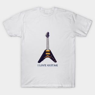 Amazing Electric Guitar Music for Guitar lovers T-Shirt